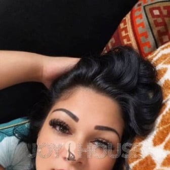 This horny slut shows you what dominance means